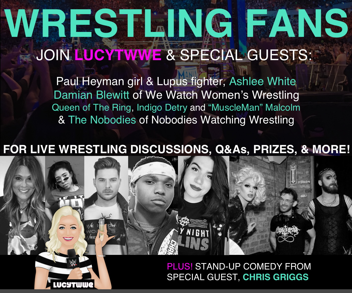 Lucy T WWE: Live!